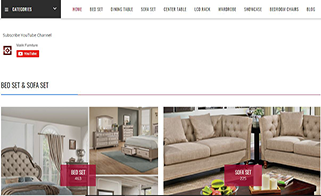 alhuda furniture web design
